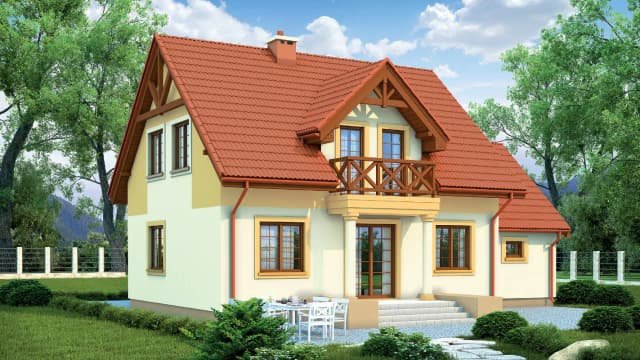 Idealna elewacja do domu z ceglanym dachem. Uniknij wpadek projektowych! Idealna elewacja do domu z ceglanym dachem. Uniknij wpadek projektowych!