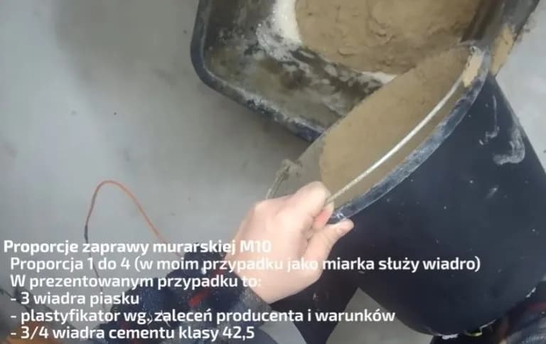 Zaprawa cementowa: idealne proporcje i wskazówki mieszania Zaprawa cementowa: idealne proporcje i wskazówki mieszania
